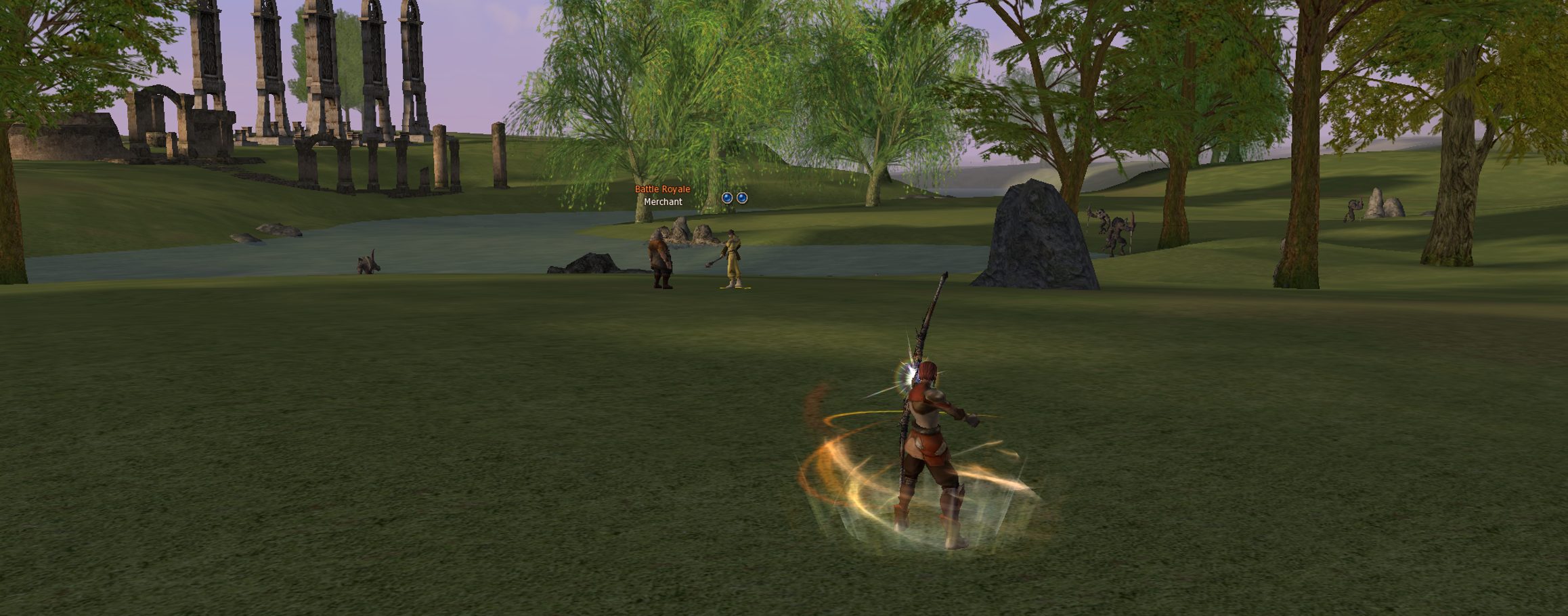 Battle Royale merchant inside Valley of Spirits